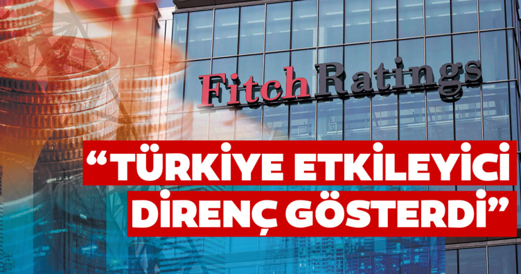 Fitch: Türkiye etkileyici direnç gösterdi