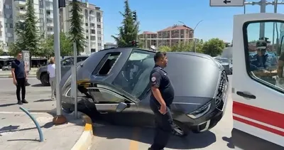 Hazardağlı kavşağında kaza: 3 yaralı