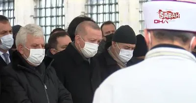 Başkan Erdoğan, Halit Çizmeci’nin cenaze törenine katıldı | Video