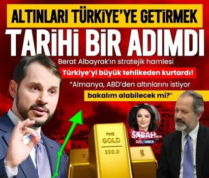 Türkiye Altınlarını İngilizlerden Böyle Kurtardı! Berat Albayrak Stratejik Hamleyi Yapmasaydı…