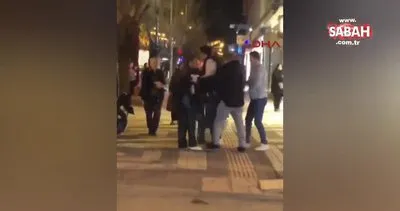 Kadınların sokaktaki kavgası kamerada | Video