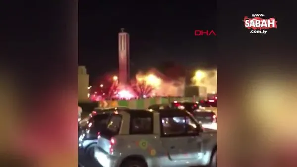 Paris'te Galatasaray taraftarlarına meşaleli saldırı