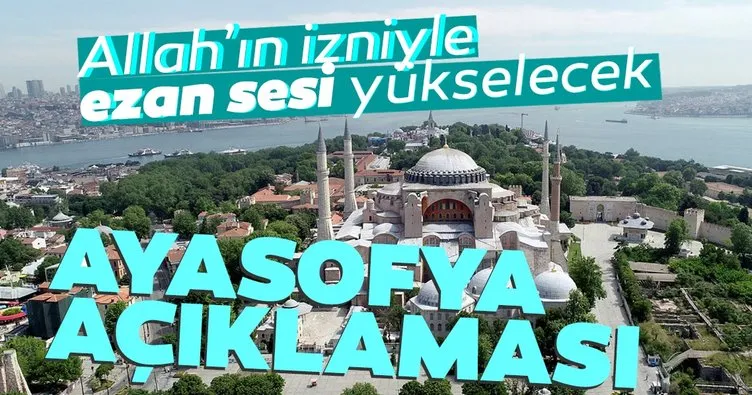 Son dakika: MHP Lideri Devlet Bahçeli’den Ayasofya açıklaması: Allah’ın izni ile ezan sesi yükselecek...