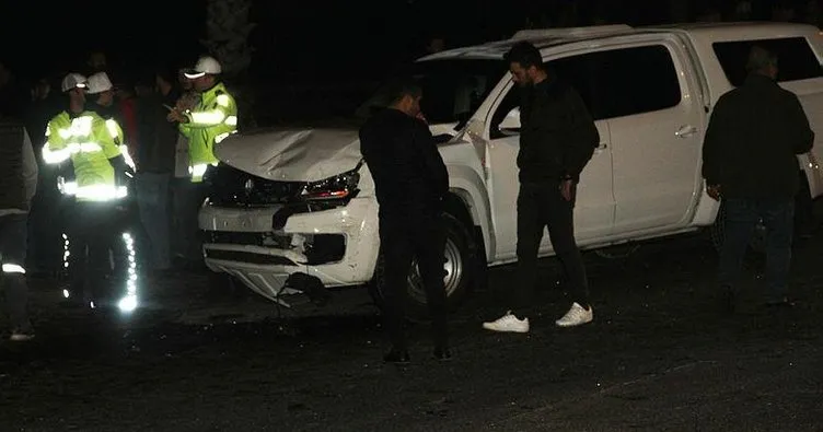 Mardin’de trafik kazası: 2’si polis 7 yaralı