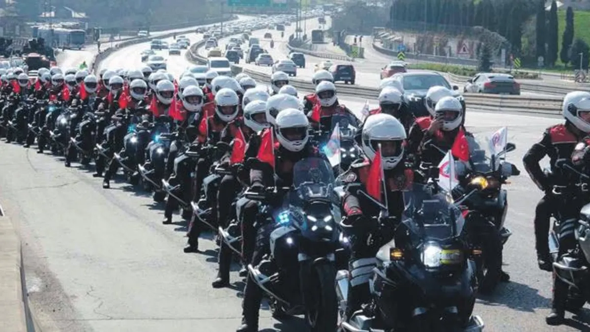 İstanbul’da polis haftası coşkusu