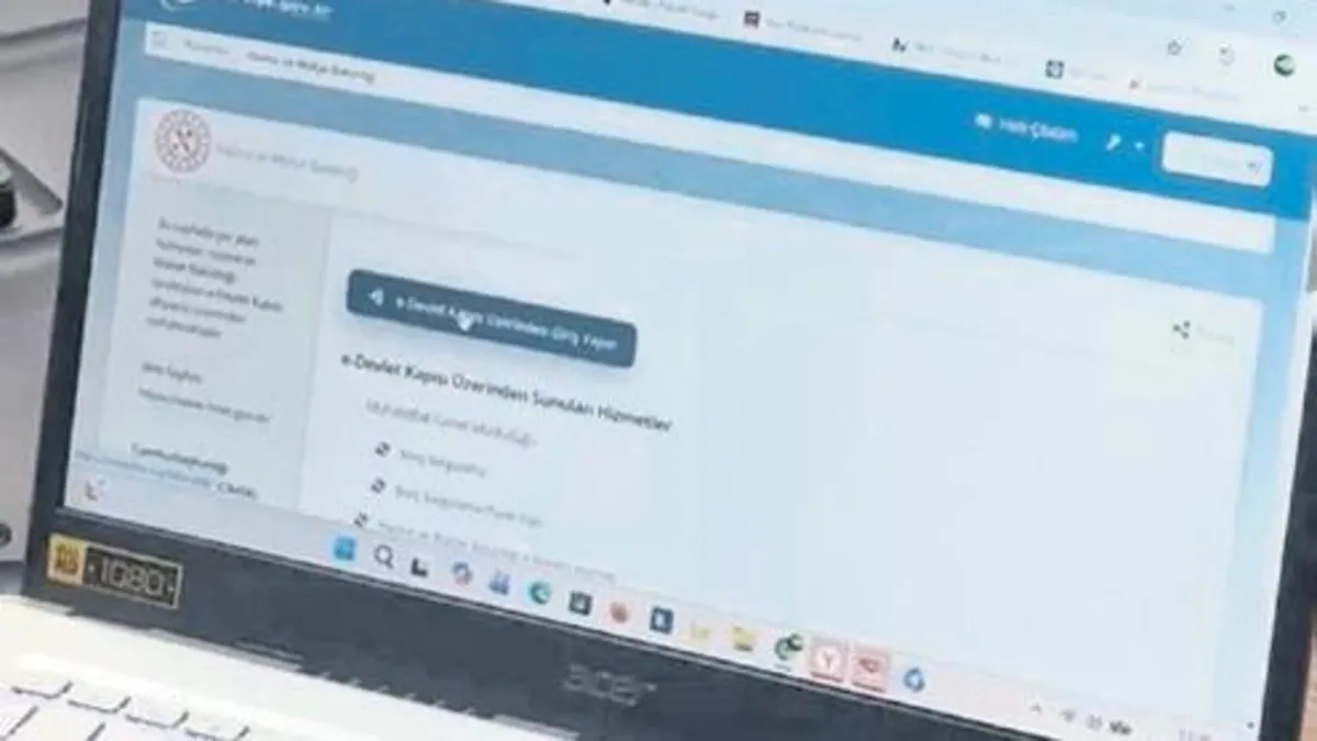 Sahte e-Devlet sitesiyle tuzak