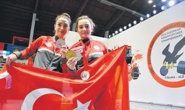 Halterde 3 altın 3 gümüş 1 bronz