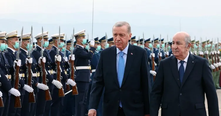 Başkan Erdoğan Cezayir’de