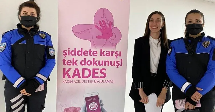 Şiddete karşı tek dokunuş KADES