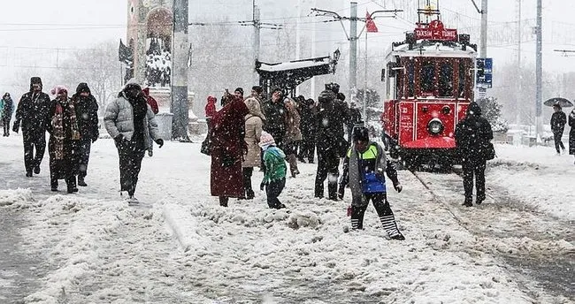 Son dakika: İstanbul’da yarın kar yağışı yarın başlıyor! İşte hava durumu