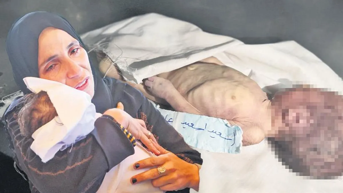 Gazze’de minik bedenler birer birer soluyor: Annelerinin kucağında donarak ölüyorlar