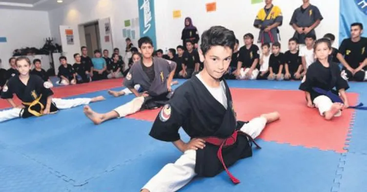 Bir üst kemer için yarıştılar