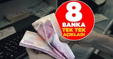 SIFIR FAİZLİ KREDİ SON DAKİKA: 8 banka tek tek duyurdu: Faizsiz kredi için Mayıs ayarı geldi