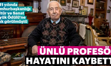 Prof. Dr. Semavi Eyice vefat etti