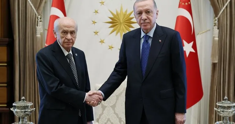 Başkan Erdoğan, Devlet Bahçeli’yi kabul etti