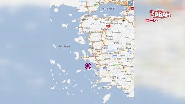 İzmir açıklarında 4.5 büyüklüğünde deprem | Video