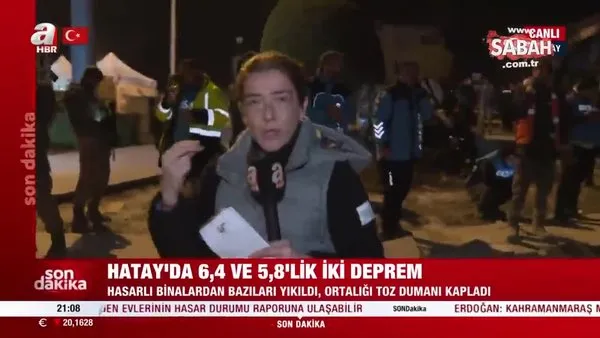 DEPREM SON DAKİKA: Hatay ve çevre illerde hissedilen peş peşe korkutan depremler! | Video