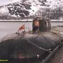 Kursk, deniz dibine oturdu