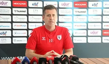 Samsunspor Teknik Direktörü Eroğlu: Bizim için lig yeni başlıyor