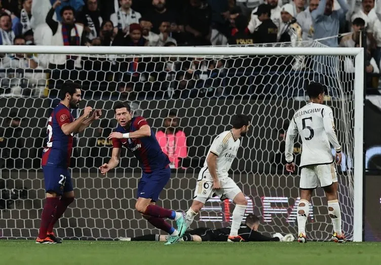 Son dakika: Real Madrid Süper Kupa’da Barcelona’yı gole boğdu! Arda Güler ilk kupasını kazandı!