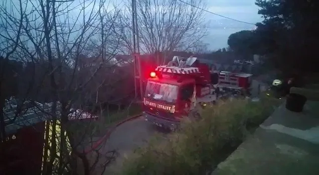 Kınalıada’da yangın paniği: Maltepe ve Burgazada’dan ekipler sevk edildi