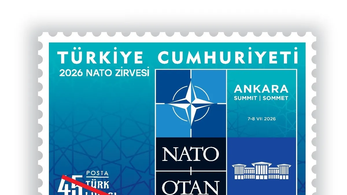 PTT'den 2026 NATO Zirvesi için özel pul