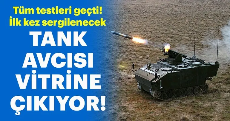 Türkiye’nin tank avcısı Kaplan vitrine çıkıyor