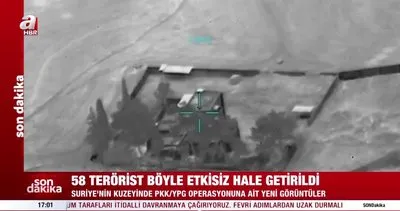 58 terörist böyle etkisiz hale getirildi! Suriye’nin kuzeyinde PKK/YPG operasyonuna ait yeni görüntüler ortaya çıktı | Video