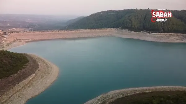 Suların çekildiği Mehmetli Barajı alarm veriyor | Video
