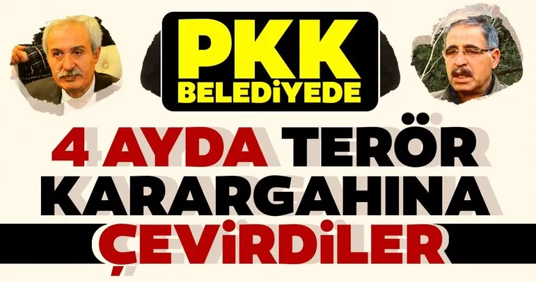 PKK, Diyarbakır belediyesini 4 ayda karargaha çevirdi!