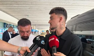 Ernest Muçi, Trabzon’a geldi!