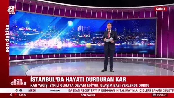 Kağıthane Belediye Başkanı Mevlüt Öztekin'den İstanbul'daki kar yağışı ile ilgili açıklama | Video