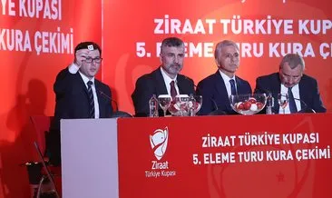 Ziraat Türkiye Kupası’nda eşleşmeler belli oldu