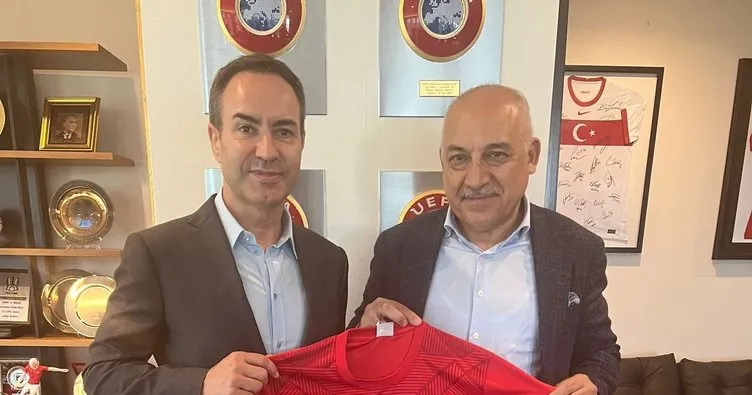 Braga Kulübü Başkanı Rodrigues’ten TFF Başkanı Büyükekşi’ye ziyaret