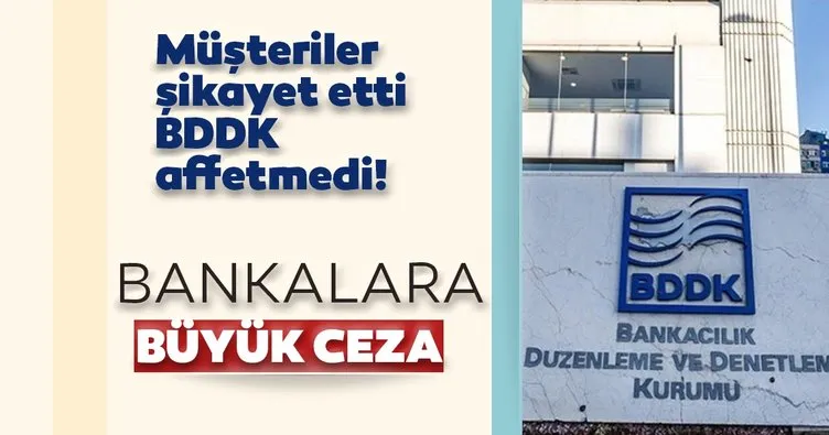 BDDK’dan flaş karar: 7 bankaya idari para cezası
