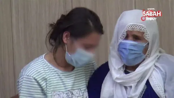 Mardin’de teslim olan kadın terörist ailesi ile böyle buluştu