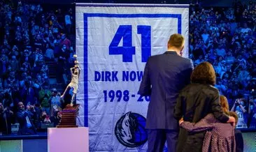 Dirk Nowitzki’nin forması emekli edildi