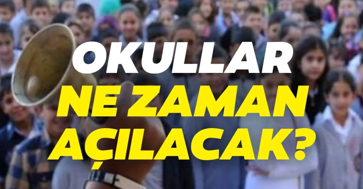 Okullar Ne Zaman Acilacak Ikinci Donem Ne Zaman Baslayacak Ikinci Ara Tatil Ne Zaman Son Dakika Egitim Haberleri