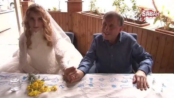 İstanbul'da birbirine aşık olan görme engelli öğretmen çift Adana'da evlendi