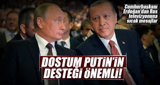 Dostum Putin’in desteği önemli