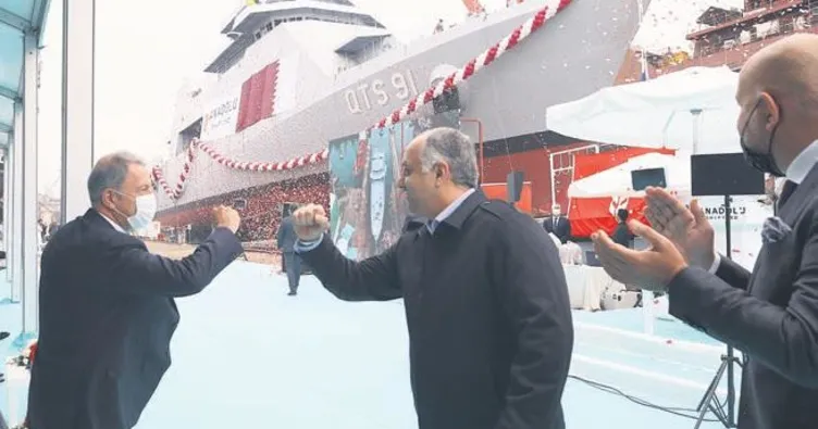 Türk yapımı AL-DOHA denize indi