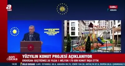 SON DAKİKA: Başkan Erdoğan Sosyal Konut Projesi detaylarını açıklıyor: Başvurular yarın başlıyor, Ekim sonuna kadar sürecek | Video