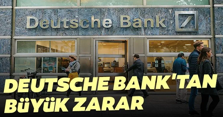 Deutsche Bank’tan üçüncü çeyrekte 832 milyon avro zarar