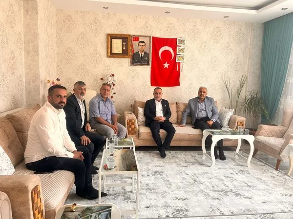 Şehit babalarının ziyaret edilmesi