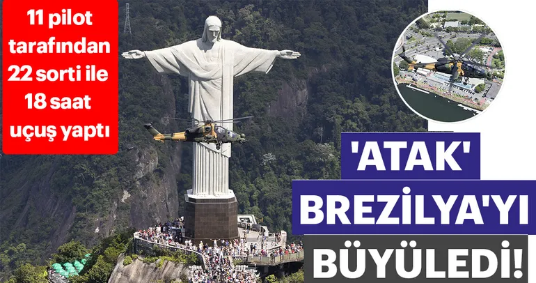 Atak, Brezilya’yı büyüledi