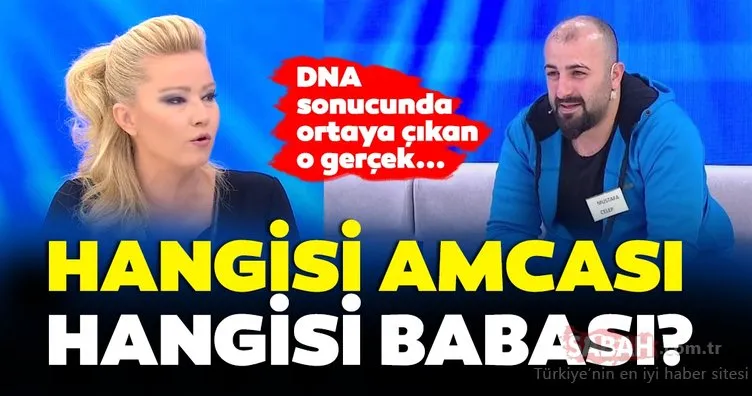 Son Dakika: Müge Anlı’nın programında Mustafa Celep’in DNA sonucu açıklandı! Hangisi amcası hangisi babası ortaya çıktı!