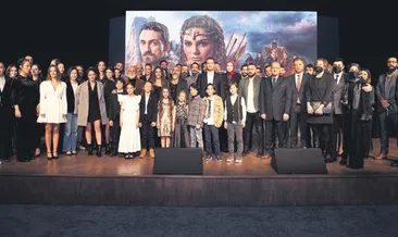 ‘Destan’a görkemli izleme