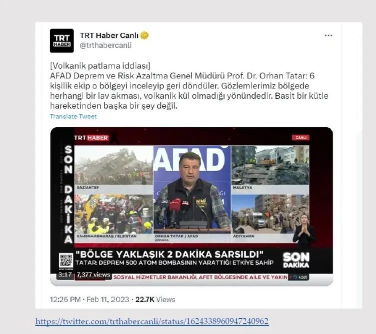 Son dakika: Deprem yalanları ve gerçekler! Kahramanmaraş, Pazarcık, Elbistan, Hatay...