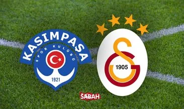 Kasımpaşa Galatasaray maçı hangi kanalda, ne zaman ve saat kaçta? Süper Lig Kasımpaşa Galatasaray maçı canlı yayın kanalı
