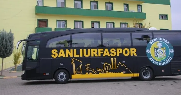 Şanlıurfa Spor’a yeni takım otobüsü